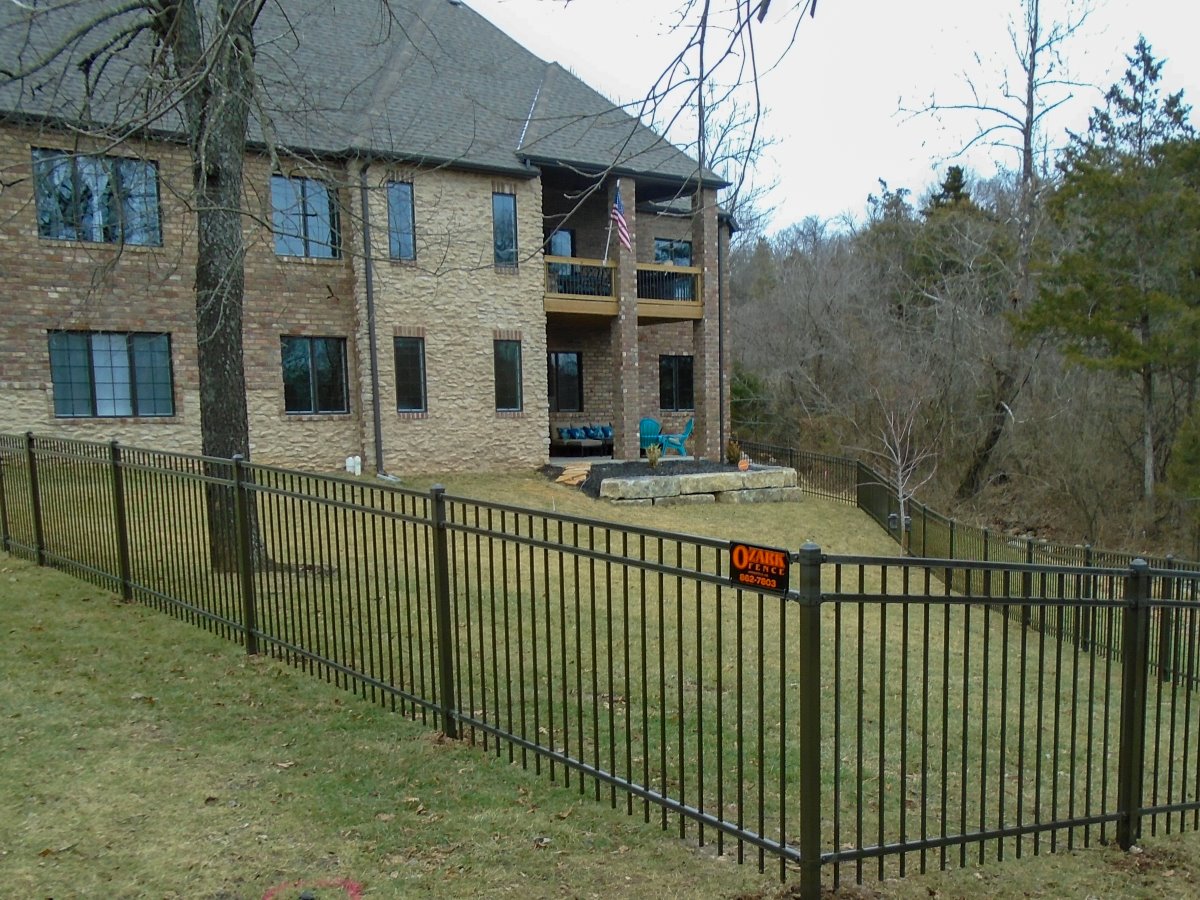 Ornamental Iron Fence Project | Springfield Missouri Fence Company
